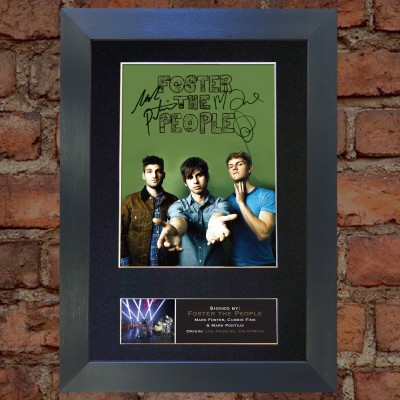 Foster the People Pre-Printed Autograph