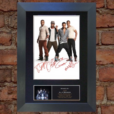 JLS Pre-Printed Autograph 2