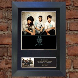 Jonas Brothers Pre-Printed Autograph