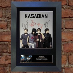 Kasabian Pre-Printed Autograph