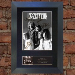 Led Zeppelin Pre-Printed Autograph 1