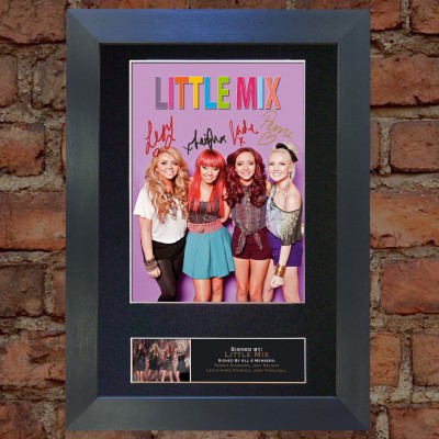 Little Mix Pre-Printed Autograph 1