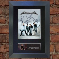 Metallica Pre-Printed Autograph