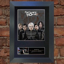 My Chemical Romance Pre-Printed Autograph