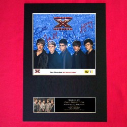 One Direction Pre-Printed autograph (The X Factor)