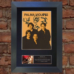 Palma Violets Pre-Printed Autograph