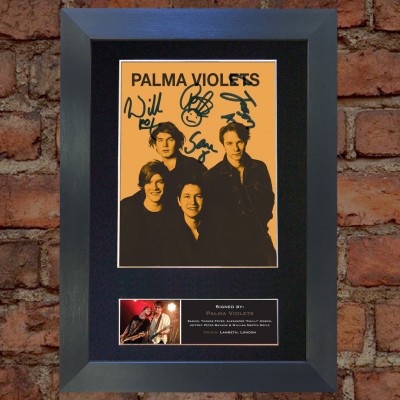 Palma Violets Pre-Printed Autograph