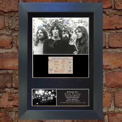 Pink Floyd Pre-Printed Autograph 1