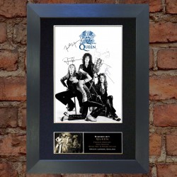 Queen Pre-Printed Autograph