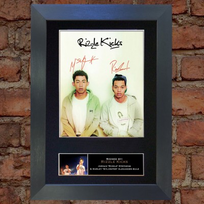 Rizzle Kicks Pre-Printed Autograph