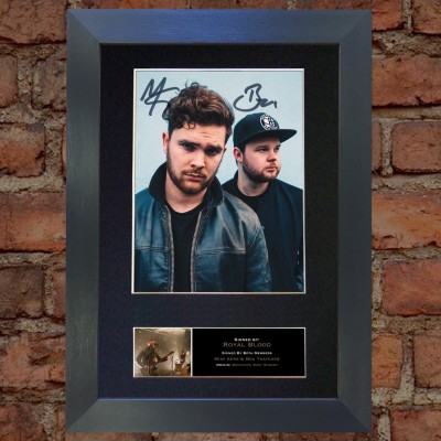 Royal Blood Pre-Printed Autograph