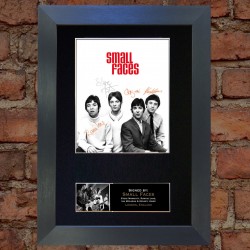 Small Faces Pre-Printed Autograph