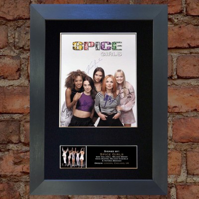 Spice Girls Pre-Printed Autograph