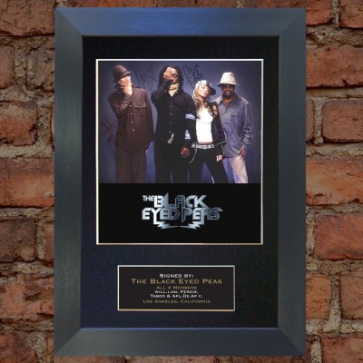 The Black Eyed Peas Pre-Printed Autograph