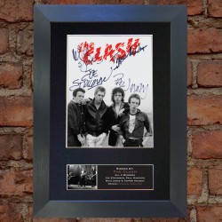 The Clash Pre-Printed Autograph