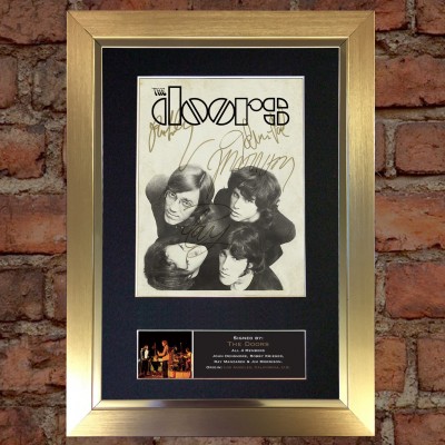 The Doors Pre-Printed autograph 2