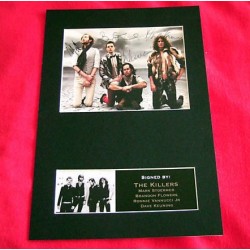 The Killers Pre-Printed Autograph