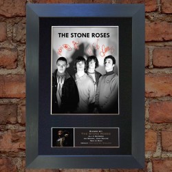 The Stone Roses Pre-Printed Autograph