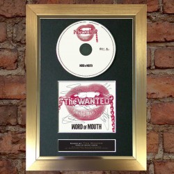 The Wanted Pre-Printed autograph (Word of Mouth)