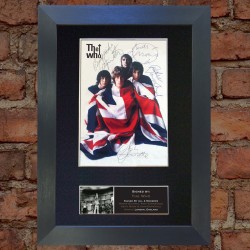 The Who Pre-Printed Autograph