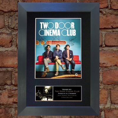 Two Door Cinema Club Pre-Printed autograph