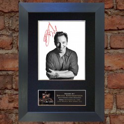 Bruce Springsteen Pre-Printed Autograph