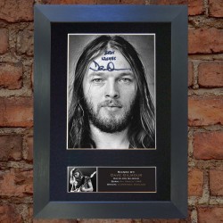 David Gilmour Pre-Printed Autograph (Pink Floyd)