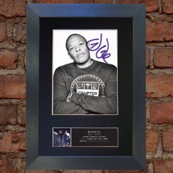 Dr. Dre Pre-Printed Autograph