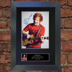 Ed Sheeran Pre-Printed Autograph 2