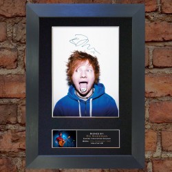 Ed Sheeran Pre-Printed Autograph 3