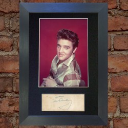 Elvis Presley Pre-Printed Autograph 1