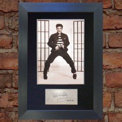 Elvis Presley Pre-Printed Autograph 2