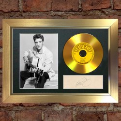 Elvis Presley Pre-Printed Autograph (That's All Right)