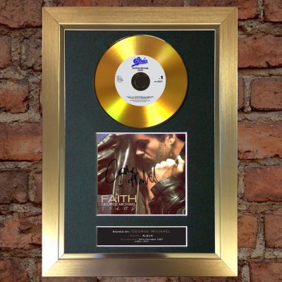 George Michael Pre-Printed autograph (Faith)