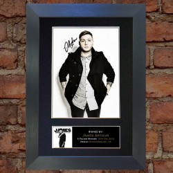 James Arthur Pre-Printed Autograph