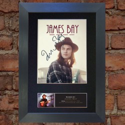 James Bay Pre-Printed Autograph