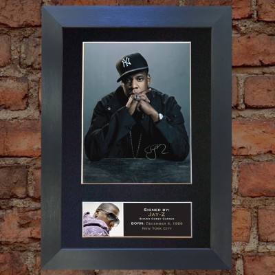 Jay-Z Pre-Printed Autograph