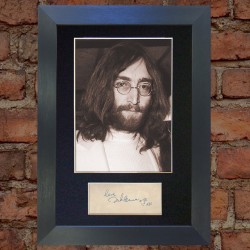 John Lennon Pre-Printed Autograph