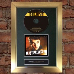 Justin Bieber Pre-Printed Autograph (Believe)