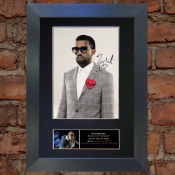 Kanye West Pre-Printed Autograph