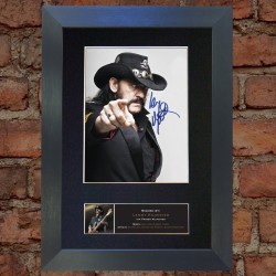 Lemmy Kilmister Pre-Printed Autograph (Motorhead)