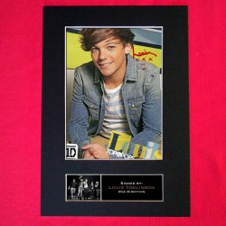 Louis Tomlinson Pre-Printed Autograph 2 (One Direction)