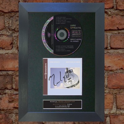 Mark Knopfler Pre-Printed Autograph 1 (Brothers in Arms)