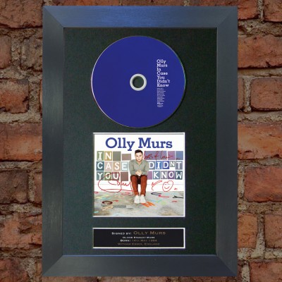 Olly Murs Pre-Printed Autograph 2 (In Case You Didn't Know)