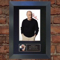 Phil Collins Pre-Printed Autograph