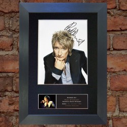 Rod Stewart Pre-Printed Autograph 2