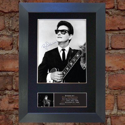 Roy Orbison Pre-Printed autograph