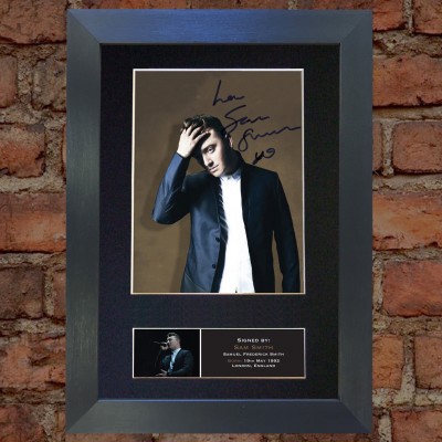 Sam Smith Pre-Printed Autograph