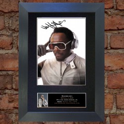 Will.i.am Pre-Printed Autograph (The Black Eyed Peas)
