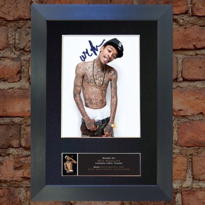 Wiz Khalifa Pre-Printed Autograph